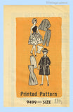 1960s Vintage Marian Martin Sewing Pattern 9499 Rare Uncut Barbie Doll Clothes Set