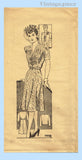 1940s Vintage Marian Martin Sewing Pattern 9998 Uncut Misses WWII Street Dress 38B