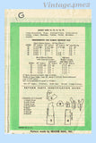 Prominent Designer A751: 1950s Glamorous Uncut Slender Dress Sz 30 B Vintage Sewing Pattern