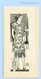 Anne Adams 4474: 1940s Misses Farm Kitchen Apron 32-34B Vintage Sewing Pattern