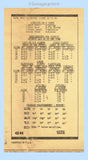 1940s Vintage Anne Adams Pattern 4544 Uncut Misses Easy Dress Sz 30 Bust