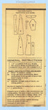1940s Vintage Anne Adams Pattern 4544 Uncut Misses Easy Dress Sz 30 Bust