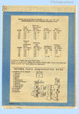 Anne Adams 4576: 1950s Cute 18 Inch Doll Clothes Set Vintage Sewing Pattern