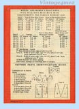 Anne Adams 4674: 1960s Misses Sun Dress w Collar Sz 43 B Vintage Sewing Pattern