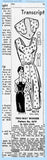 Anne Adams 4674: 1960s Misses Sun Dress w Collar Sz 43 B Vintage Sewing Pattern
