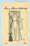 1950s Vintage Anne Adams Sewing Pattern 4684 Plus Size Ladies Dress Sz 42 B