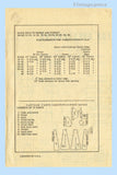 1950s Vintage Anne Adams Sewing Pattern 4684 Plus Size Ladies Dress Sz 42 B