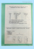 1950s Vintage Anne Adams Pattern 4686 Stylish Misses Wrap Around Skirt 26 Waist