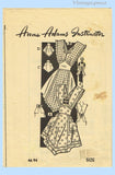 Anne Adams 4692: 1940s Misses Full Bib Apron Sz 36-38 B Vintage Sewing Pattern