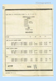 Mail Order 4709: 1940s Misses WWII Dress & Hat Sz 29 B Vintage Sewing Pattern