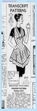 Anne Adams 4731: 1940s Cute Misses Flared Apron Sz MED Vintage Sewing Pattern
