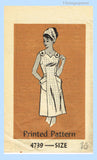 1960s Vintage Anne Adams Sewing Pattern 4739 Misses Sweetheart Sun Dress Sz 36 B