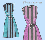 Anne Adams 4795: 1960s Misses Mod Wrap Dress Sz 36 B Vintage Sewing Pattern