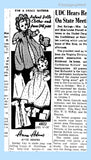Anne Adams 4802: 1940s Cute 18 Inch Baby Doll Clothes Set Vintage Sewing Pattern