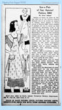 Anne Adams Mail Order Pattern 4862 Newspaper Ad from August 1938