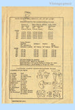 1940s Vintage Anne Adams Sewing Pattern 4896 Darling 14in Cowgirl Doll Clothes Set