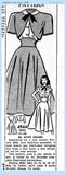 Anne Adams 4944: 1940s Misses Dress & Bolero Sz 32 B Vintage Sewing Pattern