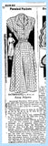 1950s Vintage Anne Adams Sewing Pattern 4992 Misses Shirtwaist Dress Size 32B Uncut