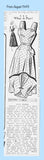 Anne Adams 4833: 1940s Uncut Misses Sun Dress Size 34 B Vintage Sewing Pattern