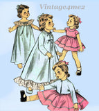 1950s Vintage Advance Sewing Pattern 6571 Uncut Learn to Sew 14 Inch Toni Doll Clothes