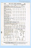 Advance 9469: 1960s Easy Uncut Misses Jumper Dress 36B Vintage Sewing Pattern