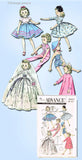 1950s Vintage Advance Sewing Pattern 8453 10" High Heel Revlon Doll Clothes