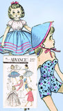 1950s Vintage Advance Sewing Pattern 8453 10" High Heel Revlon Doll Clothes