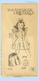 American Weekly Mail Order Sewing Pattern 3775 Front
