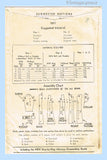1930s Vintage Advance Sewing Pattern 1877 Little Girls Princess Coat Size 12