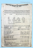 1930s Vintage Advance Sewing Pattern 2308 Toddler Girls Gathered Dress Size 4