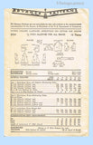 Advance 2424: 1940s Sweet Little Girls WWII Dress Size 8 Vintage Sewing Pattern