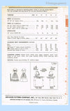 Advance Pattern 2837 Envelope Back
