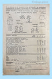 1940s Vintage Advance Sewing Pattern 3334 Sweet Baby Girls WWII Dress Size 1