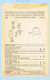 Advance Pattern 3354 Envelope Back