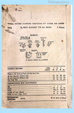 Advance 3410: 1940s Cute Toddler Girls Pinafore Dress Vintage Sewing Pattern