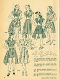 Advance 4161: 1940s Rare Misses 2 Piece Playsuit 32B Vintage Sewing Pattern