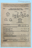 Advance 5132: 1940s Toddler Boys Expandable Suit Sz2 Vintage Sewing Pattern