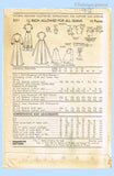 Original Circa 1950 Advance Sewing Pattern No. 5371 - Housecoat / Wrap Robe