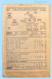 1950s Vintage Advance Sewing Pattern 5592 Uncut Toddler Girls Party Dress Sz6
