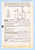 1950s Vintage Advance Sewing Pattern 5779 Uncut Misses Casual Dress Sz 30 B