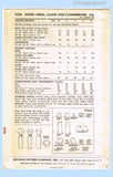 Advance 9328: 1960s Chic Misses Cocktail Dress Sz 36 B Vintage Sewing Pattern