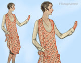 Mail Order Agatha Percale Apron Pattern Classic 1920s Farm Kitchen Coverall
