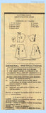 American Weekly 3831: 1950s Uncut Misses Wrap Dress Sz 30 B Vintage Sewing Pattern