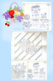1930s Vintage Betty Burton Embroidery Transfer 1904 South Of the Border Lady