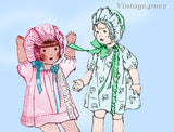 1920s Vintage Butterick Sewing Pattern 427 18 Inch Little Girl Doll Clothes Set