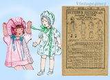 1920s Vintage Butterick Sewing Pattern 427 18 Inch Little Girl Doll Clothes Set