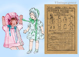 1920s Vintage Butterick Sewing Pattern 427 26 Inch Little Girl Doll Clothes Set