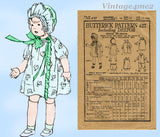 1920s Vintage Butterick Sewing Pattern 427 26 Inch Little Girl Doll Clothes Set
