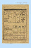 Butterick 1723: 1920s Rare Misses Flapper Dress Size 36 B Vintage Sewing Pattern