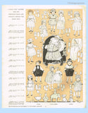 Butterick 419: 1920s Rare 14 Inch Little Girl Doll Clothes Set Vintage Sewing Pattern
